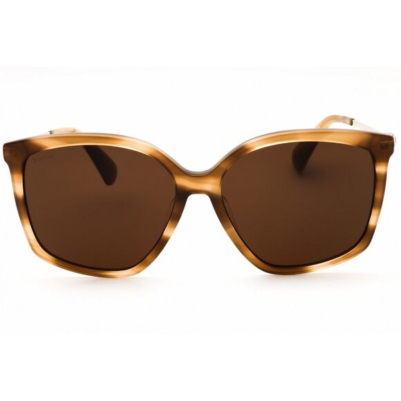 MAX MARA MM0055F-56E-58 Sunglasses Size 58mm 140mm 15mm havana Women NEW main image 5